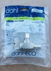 New - Dahl 1 2  Pex Crimp X 3 8  Comp Angle Mini Ball Stop Valve 611-px3-31
