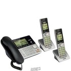 Vtech-cord cordless Answering System Base 2 Satellite Handsets Cs6949-2 Dect 6 0