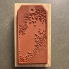 Wood Mounted Rubber Stamp Tag Design Wood   Rubber Wood Stamps Craft Stamp