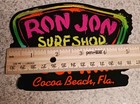 Ron Jon Surf Shop  one Of A Kind  Cocoa Beach Fla Sticker 80 s Colors Paint Drip