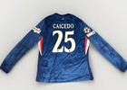 Chelsea Fc Home Kit Long Sleeve 25 26 Moises Caicedo  25 Size Xl New   Tag Ucl 