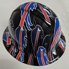 Full Brim Hard Hat Custom Hydro Dipped In Buffalo Bills Intense Colors New