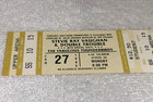 Stevie Ray Vaughan Unused 1986 Concert Ticket Thunderbirds Blues  Srv Ephemera