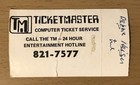 1981 Beatlemania Beatles Tribute Band St  Louis Concert Ticket Stub