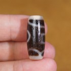 Ancient Tibetan Dzi Beads Old Agate Heaven   earth Totem Amulet Pendant Gzi 28mm