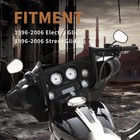 Prewired 12  Meathook Handlebar For Harley 1996-2006 Street Glide Electra Glide