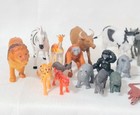Small Plastic Toy Animals Farm Zoo Wild Sea Land World Animals Lot Of 41 Vintage