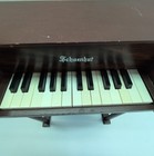Antique Schoenhut Wooden Child s Toy Upright Piano 25 Key Works