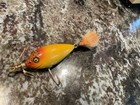 Vintage Heddon 400 Bucktail Minnow Fishing Lure  condition  Antique Tackle Box 