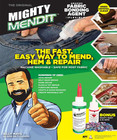     Permanent Fabric Adhesive  Flexible Stretchable Washable  Clear  4 Oz  Plus M