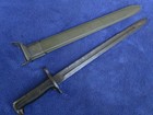 Rare Original Us Ww2 M1905 42 Bayonet And Scabbard Made By Oneida In 1942