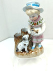 Two Conta Boehme Antique German Porcelain Match Strikers Adorable Charming