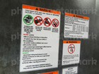 Yamaha Banshee 6pc Warning Decals Stickers Labels Graphics Atv Quad Yfz350