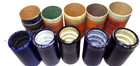 4 Edison 4m Blue Amberol Cylinder Phonograph Records In Original Boxes   Lids