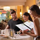 Wechef 30pcs 8 5x14  Menu Cover 3 Page 6 View Restaurant Cafe Club Black