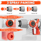 Paint Sprayer Gun 650w Hvlp Spray Paint Gun  Electric Paint Sprayers For House