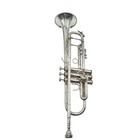 Vincent Bach Model 37 Bb Trumpet Silver Plated Professional Model Used With Case