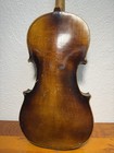Old Vintage Acoustic Violin 3 4 Copy Of Antonius Stradivarius Copy Brown
