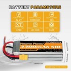 2pcs 22 2v 6s 3300mah Lipo Battery Xt90 For Rc Car Truck Boat Helicopter Drone