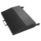 Hinged Lid For Blackstone Griddle 28 Inch With Rear Grease Collection Black