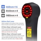 1760mw Cold Laser Therapy Device Home Clinic Pain Relief Physiotherapy Lllt