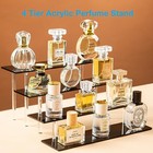 4 Tier Perfume Organizer Stand Acrylic Risers Display Stands Display Risers P   