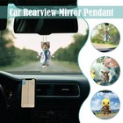2d Acrylic Flat Cute Cat  Puppy  Duck Car Decoration Pendant      L7l8 J8f3