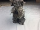Genuine Real Rabbit Fur Miniature Schnauzer So Cute  12   