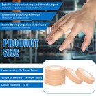 Yuxianlb Finger Tape  0 5 Inch X 10 Yard Nude 2 Count  pack Of 1  