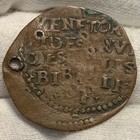1570 Venice Siege Of Famagusta Cypress 1 Bisante Double Struck   Xx Rare  x655 