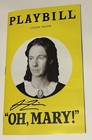 Simu Liu Signed Oh Mary Theatre Playbill Shang Chi Legend Ten Rings Marvel  pic