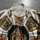 Vintage 80s 90s Picasso Style Multicolor All Over Print Baroque Bomber Jacket Xl