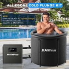 Ice Bath Chiller   Cold Plunge Tub Kits Ice Pod Water Chiller Therapy Recovery