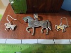 Pendant And Earrings Set Horse Theme New Bm Sterling Marking New