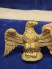 Antique Brass Eagle Finial Topper Ornate Detail Gilt Finish