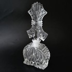 Art Deco Bottle For Perfume And Aroma Oils Parfume Bottle Crystal Czech Glass