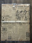 Vintage Antique Baseball Newspaper Cover Hofers Dated 1911