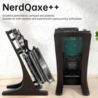New Bitcoin Miner Nerd qaxe   4 8th s 4x Bm1370 Asic 2 4g Wifi 78w Btc Lottery