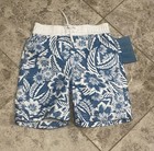 Old Navy Hibiscus Print Swim Shorts Boys 3t Trunks New