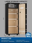 Digital Home Safe 17 6 Cu Ft Steel Touchscreen Lock Black Tigerking Used