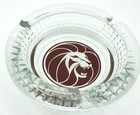 Vintage Ashtray  Mgm Studios Casino Las Vegas  4 1 2   Round Heavy