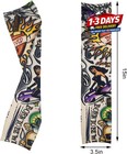 18pcs Temporary Tattoo Arm Sleeves For Men Women - Fake Tattoo Sleeves