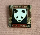 Vintage San Diego Zoo Giant Panda 1987 1988 Souvenir Lapel Pin