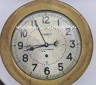 1955 Chelsea Brass Nautical Maritime Us Government 10  Naval Porthole Wall Clock