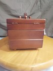 Rare Vintage Singer Wood Accordion Small Sewing Box Notions Keepsake Kit Wooden 