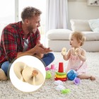  2 Pcs Percussion Instrument Musical Copper Cymbal Child Baby Childrens Cymbals