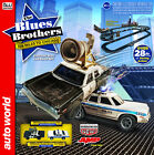 Auto World  blue Brothers  Bluesmobile Vs Police Lights Ho Slot Car Set Srs359