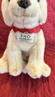 Fao Schwarz Golden Retriever Puppy Dog 16  Plush Stuffed Animal Laying