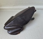 Hand Carved Wooden Frog Ironwood  4 5 Inch 