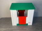 Vintage Little Tikes Cozy Cottage Cabin Playhouse Dollhouse Yard White 